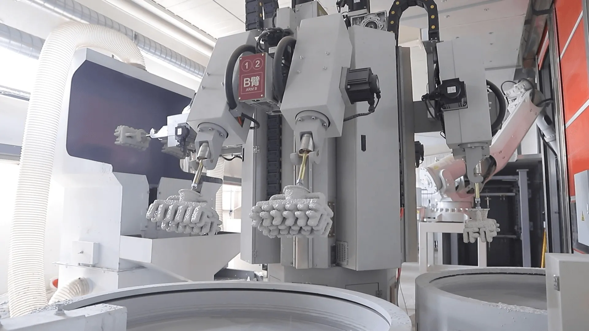 不锈钢铸造过程-浇注脱壳